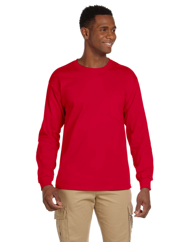 Adult Ultra Cotton® Long-Sleeve Pocket T-Shirt